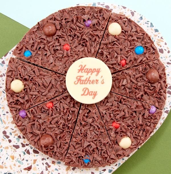 Father's Day Chocolate Pizza