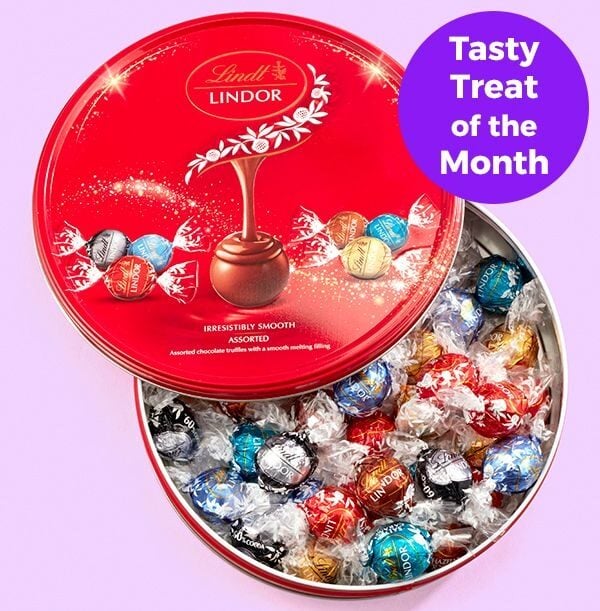 Lindt Lindor Assorted Chocolate Truffles Tin 450g