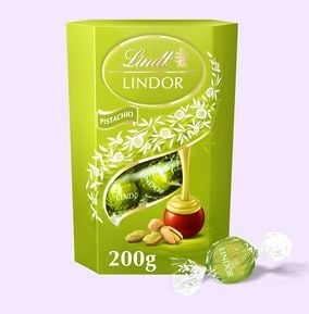 Lindt Lindor Pistachio Chocolate Truffles Box
