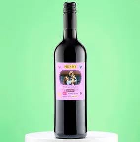Mummy Photo Red Wine