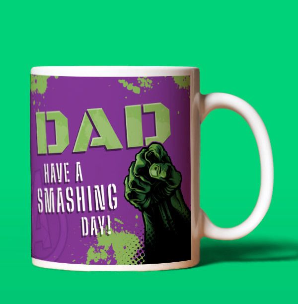 Hulk Dad Mug