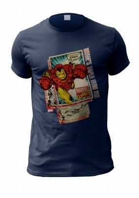 Iron Man Personalised Marvel Comics T-Shirt