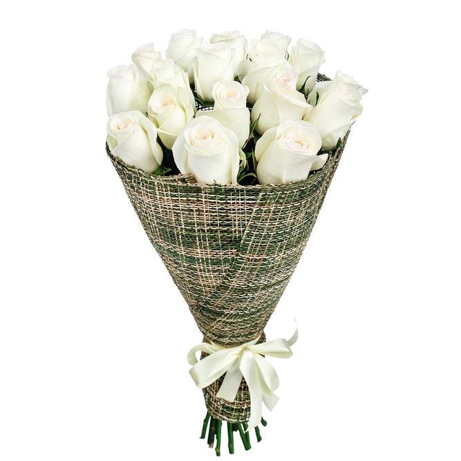 bunch of white small roses (Standard)