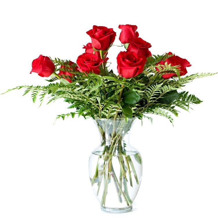 12 red roses (Standard)