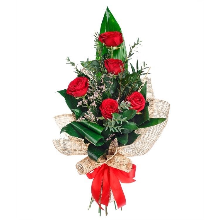 5 red roses (Standard)