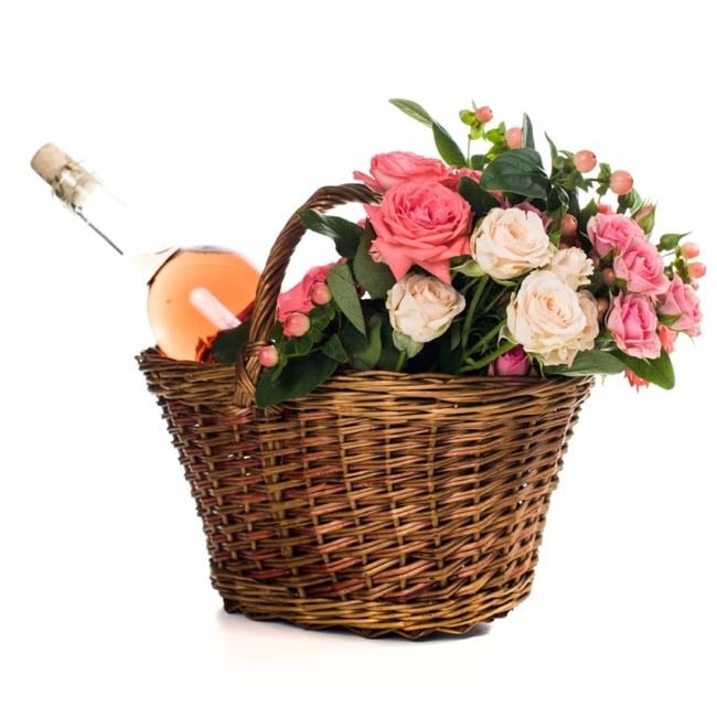 To Say Thank You (Flowers And Wine)