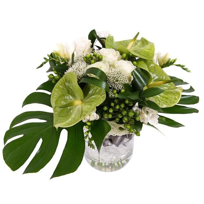 Anthurium And Roses (Standard)