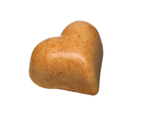 Coeur Marbre White Chocolate Heart