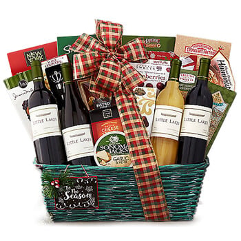 In Vino Celebramus Wine Basket