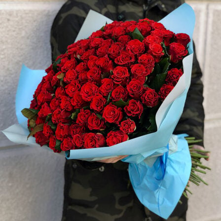 101 red rose 50 cm (Usual)