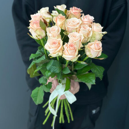 15 pink roses 60 cm (Usual)