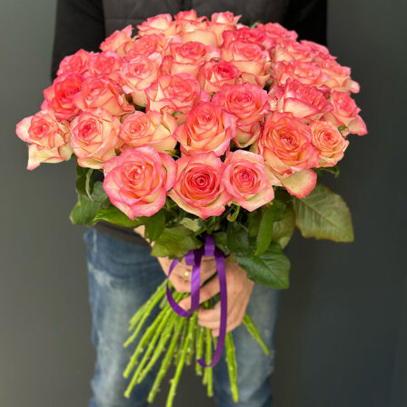 33 pink roses Jumilia (Usual)