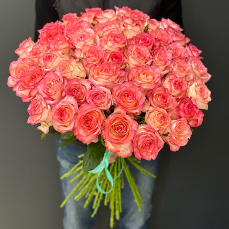 51 pink roses Jumilia (Usual)