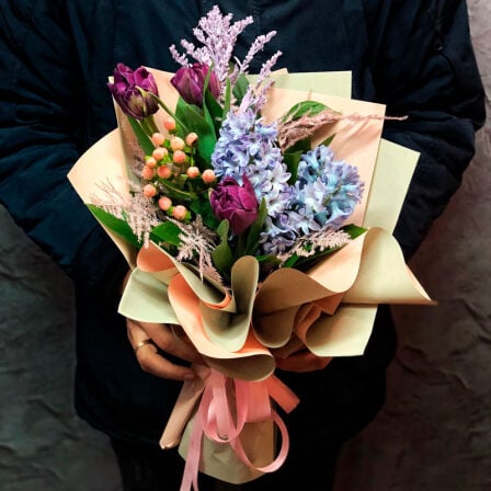 Bouquet of flowers "Spring" (Usual)