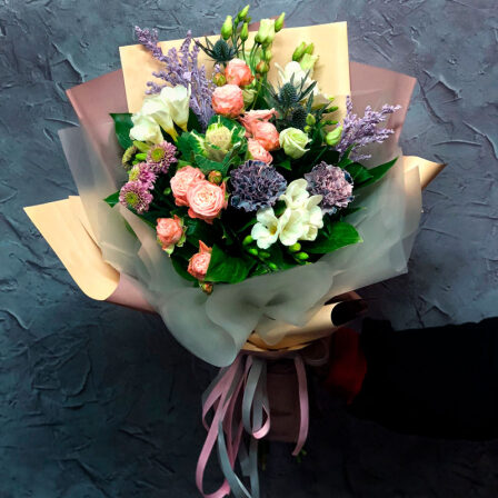Bouquet of flowers "Kiss" (Usual)