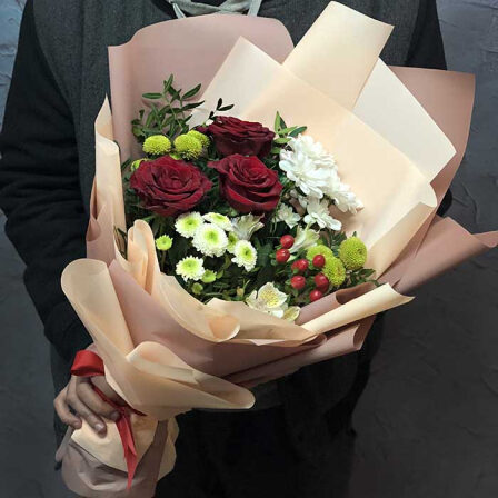 Bouquet of flowers "I'm in love" (Usual)