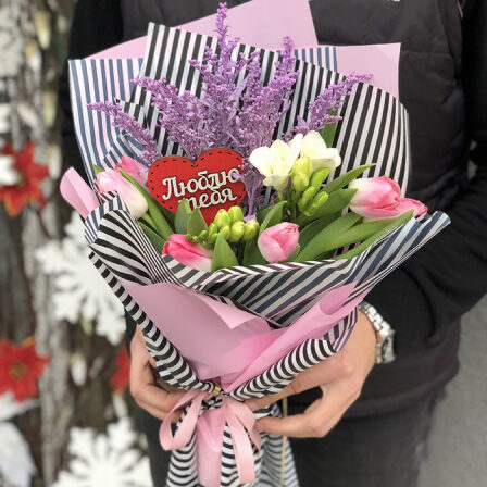 Designer bouquet for your beloved | size S (Usual)