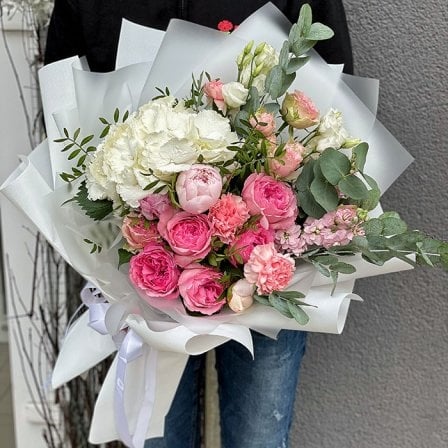 Author's bouquet from the floristRihanna