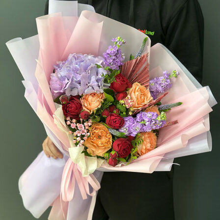 Author's bouquet of flowers "Cidny" (Usual)