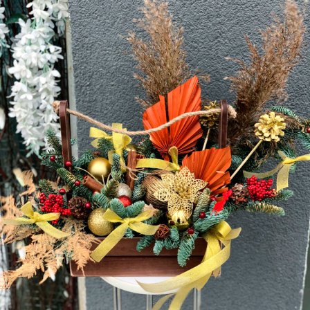 Winter Composition Into A Fairy Tale
