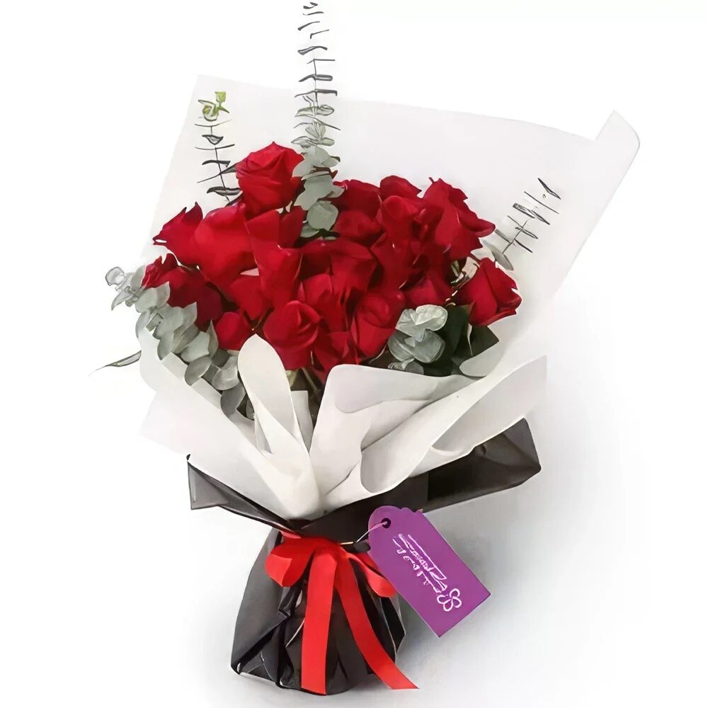 Bouquet of Gorgeous Red Roses