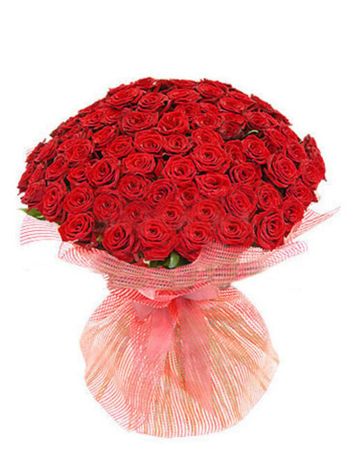 101 Red Roses Bouquet