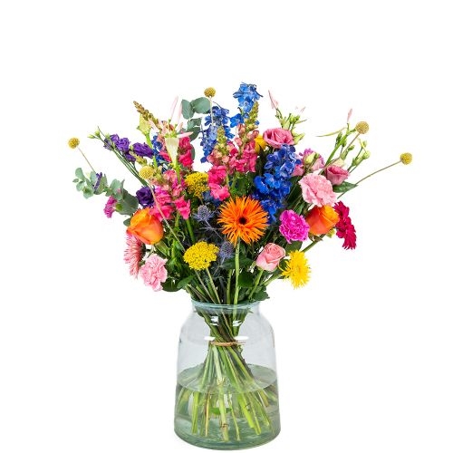 Condolence bouquet Pluktuin + vase