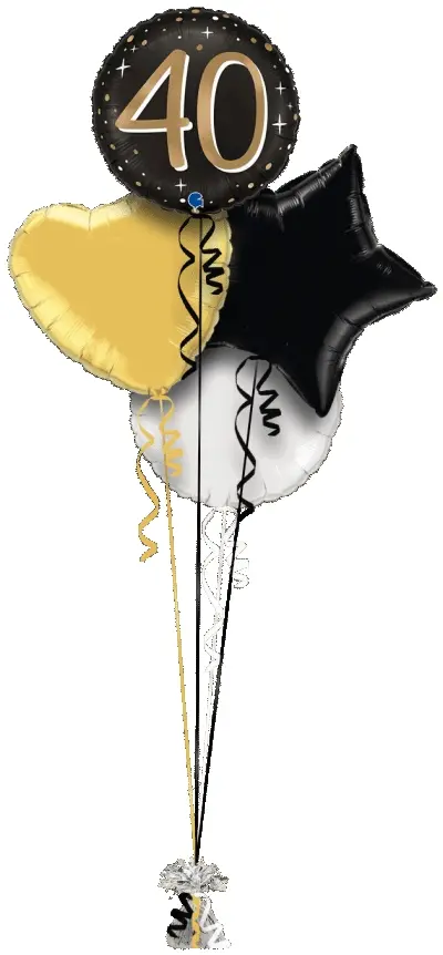 40 Gold and Black