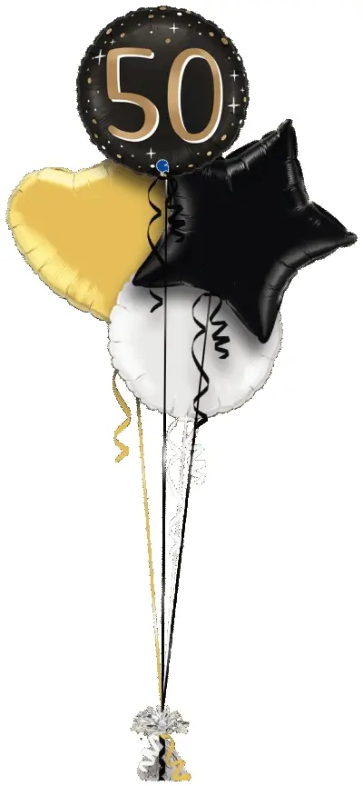 50 Gold and Black