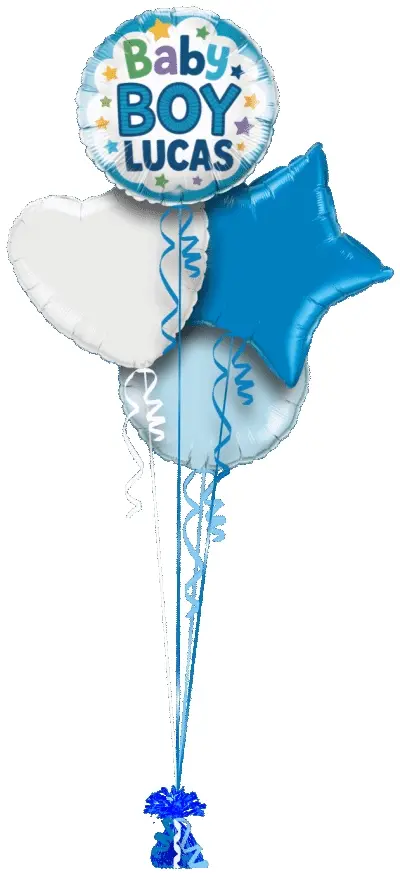 Baby Boy Stars Balloon