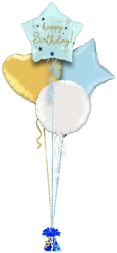 Birthday Blue Star