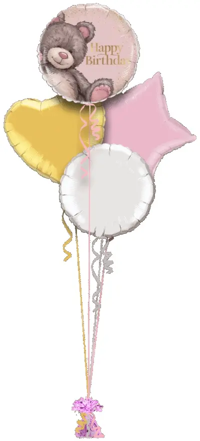 Birthday Pink Bear