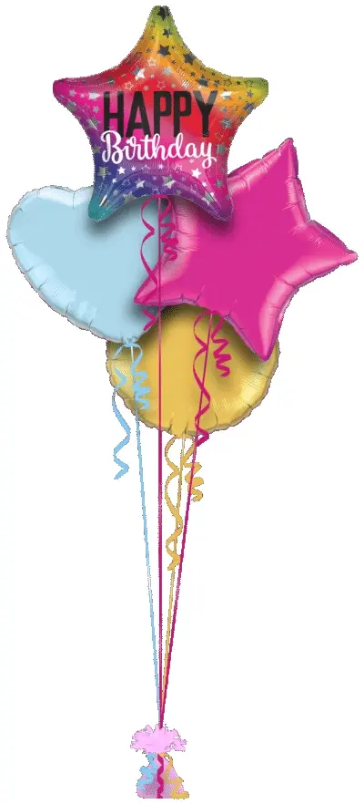 Birthday Rainbow Star