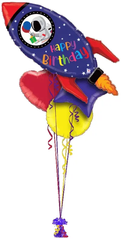Birthday Space Rocket