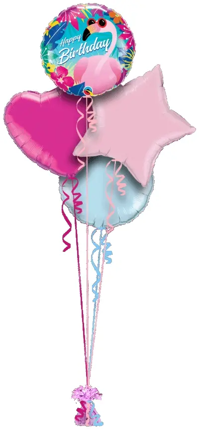 Birthday Tropical Flamingo