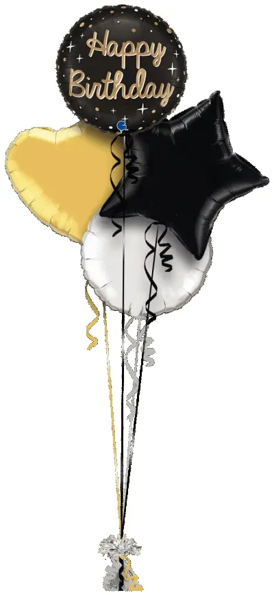 Black and Gold Birthday