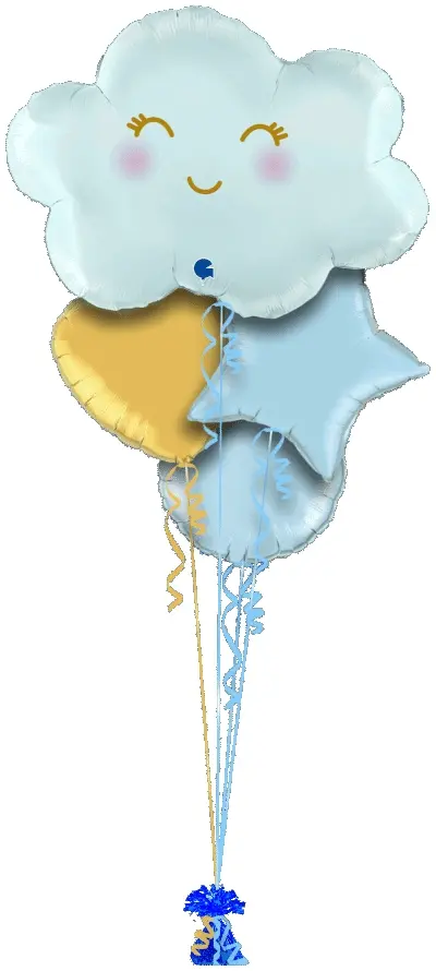 Blue Happy Cloud