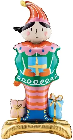 Christmas Elf Floor Standing Balloon