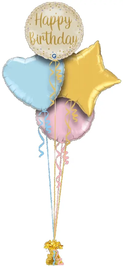 Gold Sheen Birthday
