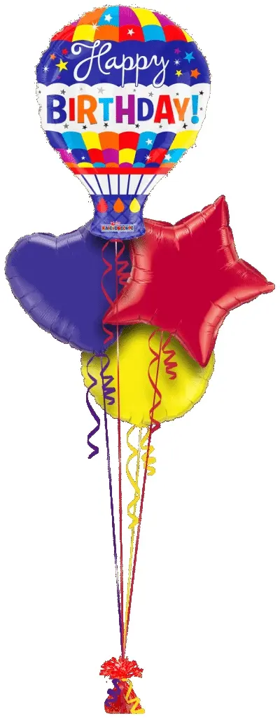 Happy Birthday Hot Air Balloon