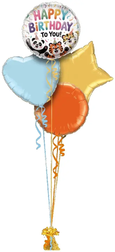 Happy Birthday To You Party Animals