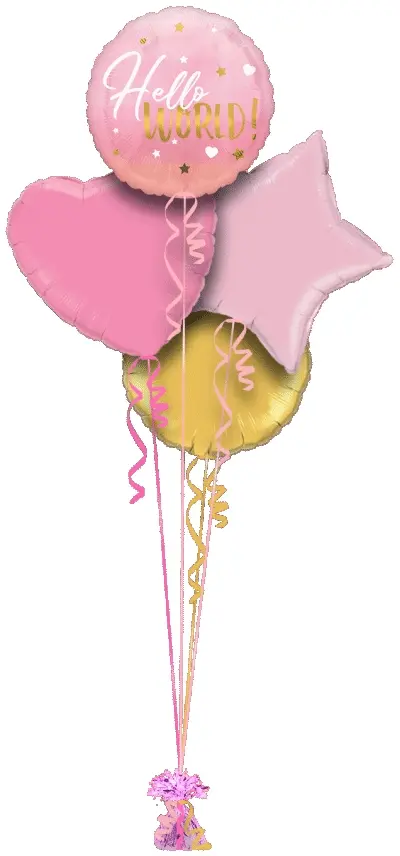 Hello World Pink