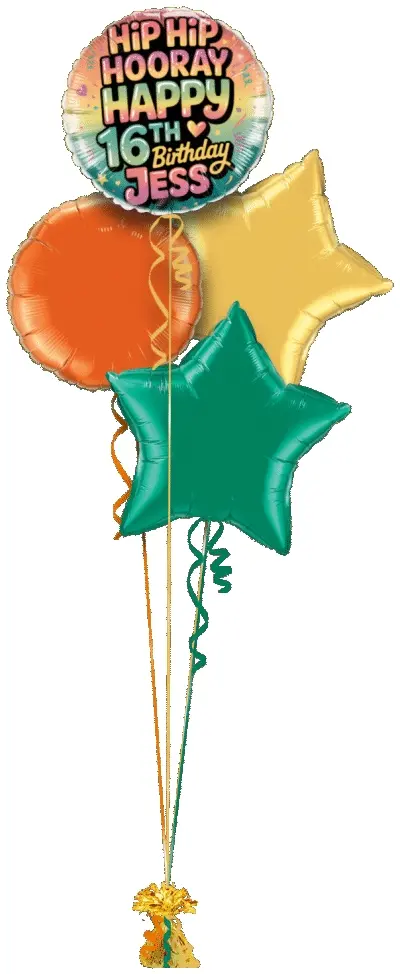 Hip Hip Hooray 16th Birthday