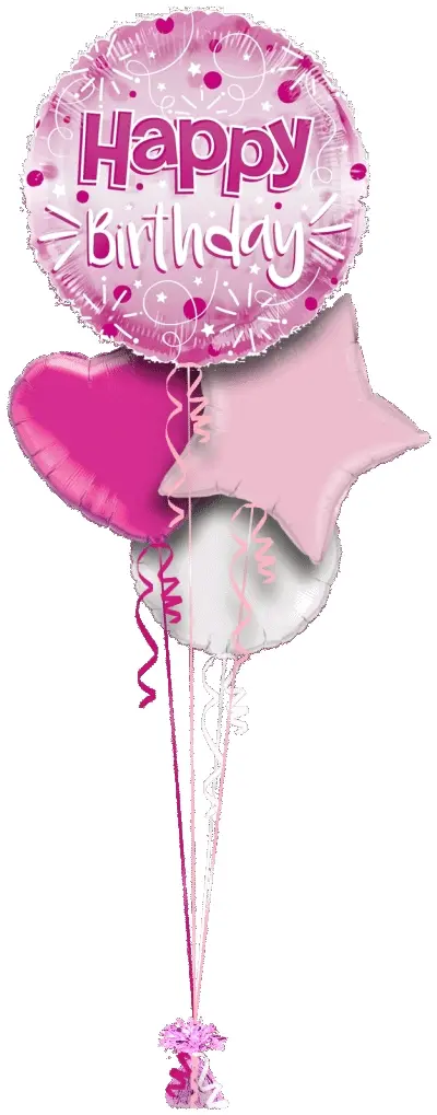 Jumbo Pink Streamers Birthday