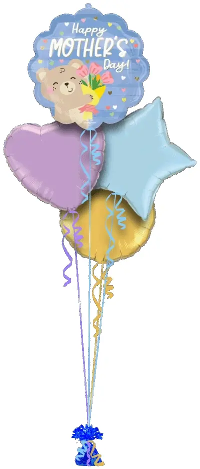 Mothers Day Bear Flowers