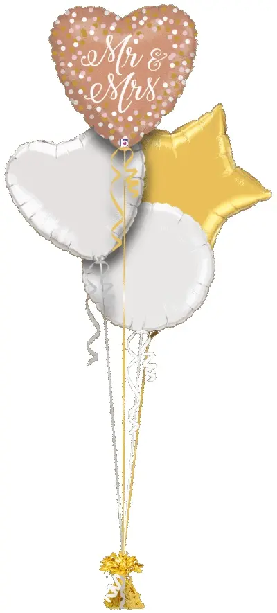 Mr and Mrs Confetti Heart