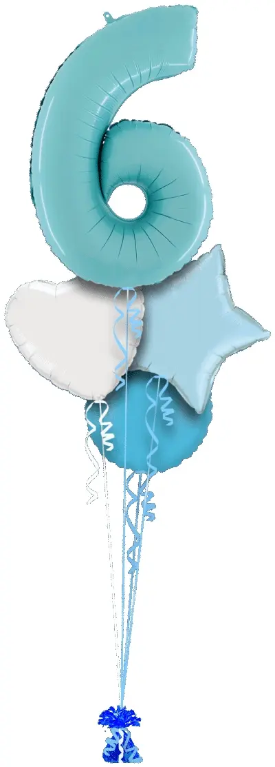 Pastel Blue Big 6