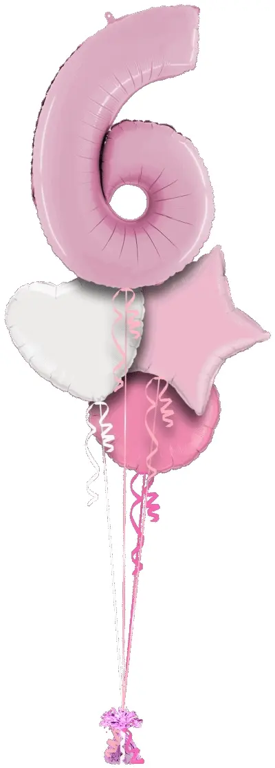 Pastel Pink Big 6