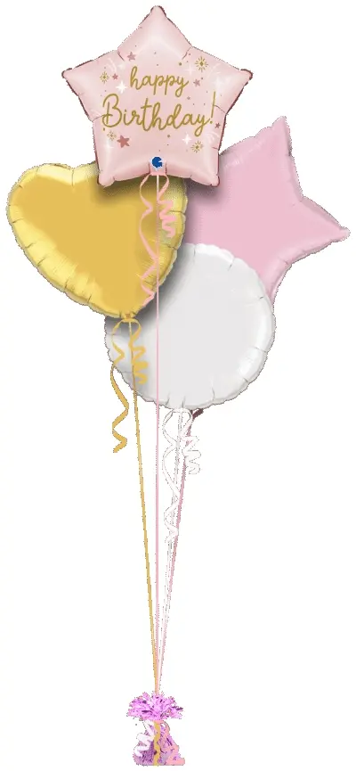 Pink Star Birthday