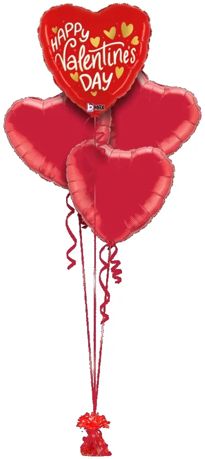 Valentines Gold Hearts